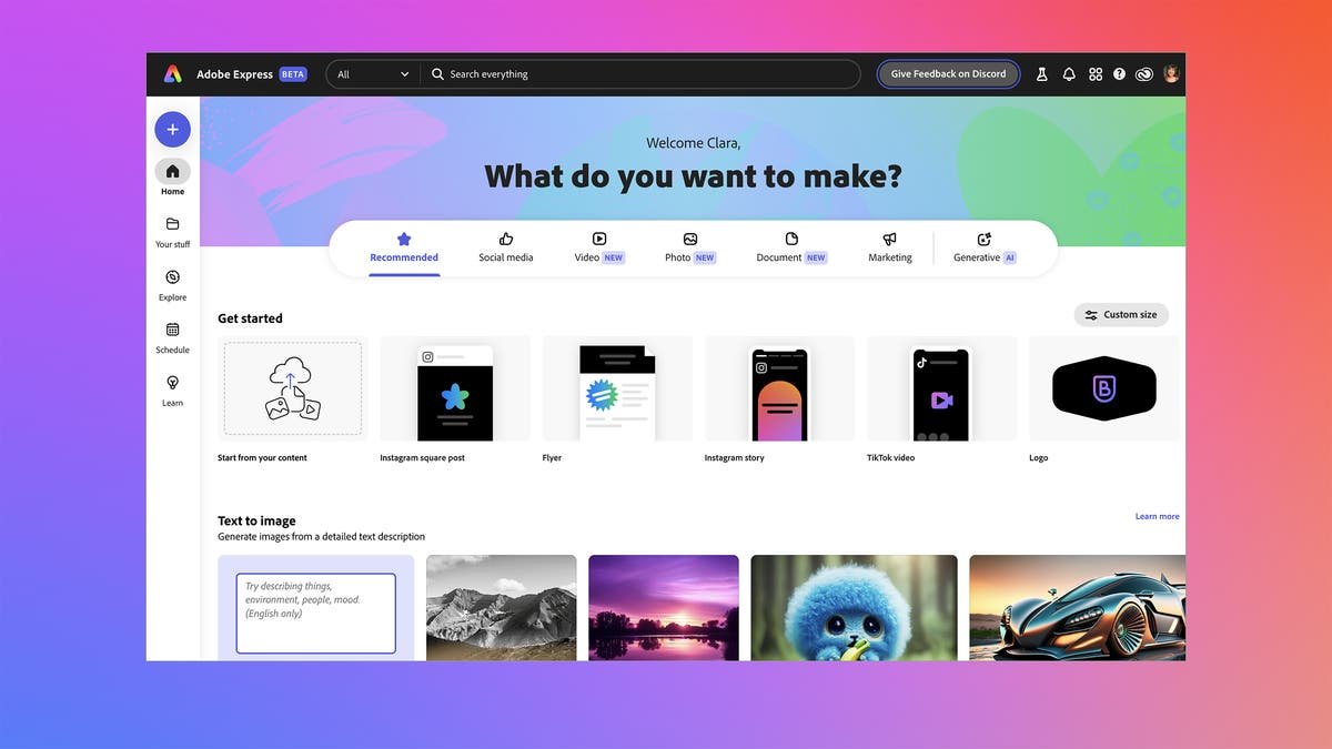 Adobe Express, uma solução de Inteligência Artificial